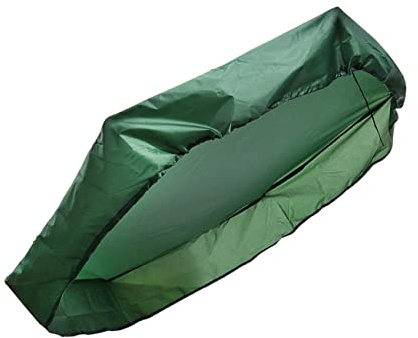 Homoyoyo Sandkastenabdeckung Sechseckig aus Oxford Stoff mit Kordelzug Uv Schutz Grün 140 X 110cm für Häuslichen Sandkasten und Spielzeugschutz
