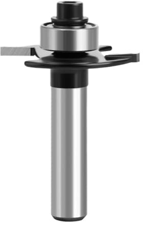 1PC 8mm Shank T-Sloting Biscuit Joint Slot Cutter Jointing Slotting Router Bit 2mm Height Milling Cutter Woodworking(8x31x2)