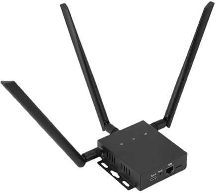 Generic WiFi 6 Router, 4G LTE Mobile WiFi Hotspot con 3 Antena para Europa
