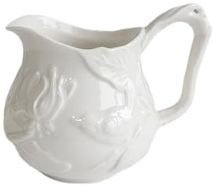 Dh2yjnbf3 Jarra de Leche Jarra de cerámica Retro con asa for café y Leche, con Relieve Europeo, for Salsera Lechera