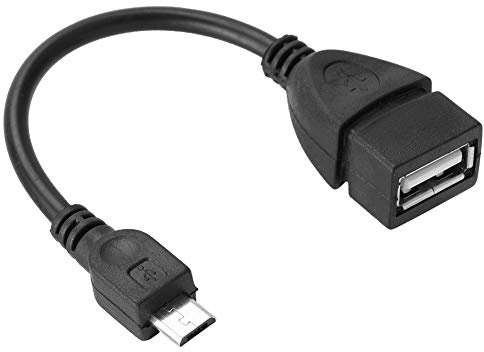 Cryfokt Cavo USB OTG Adattatore Data V8 Convertitore di Interfaccia da Micro USB a Femmina con Prestazioni Stabili, Nessun Driver richiesto per Telefoni e Tablet con Funzione OTG Isola le