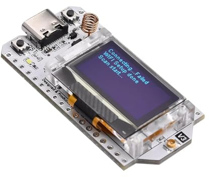 Fasizi Lora SX1262 Carte de développement 868 MHz - 915 MHz - Écran OLED 0,96 ESP32 WiFi HTIT Bluetooth - Module IOT pour Arduino
