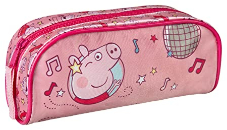 Undercover Peppa Pig Schlamperetui - Federmäppchen für die Schule - Stylisches Etui mit Peppa Pig Motiv - Schlampermäppchen für Teenager - ideal für den Schulanfang