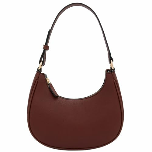 FashionPuzzle - Crescent Shoulder Bag, Borsa a tracolla Donna