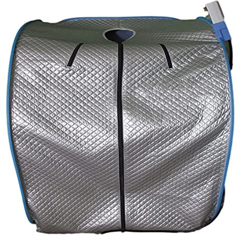 AMAZWI Tente à Vapeur de Sauna Portable 95% Sauna Soulager la Douleur Inflammation Sauna Cabin Burns Calories Perte de Poids Accueil Sauna Personnel Hammam