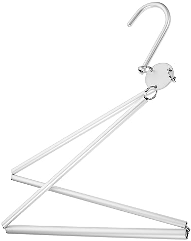 Ciieeo Travel Hangers Foldable Collapsible Travel Hanger Hook Hanger Metal Hanger Metal Coat Hanger Foldable Clothes Rack Skirt Hangers Portable Hangers Suit Clothespin