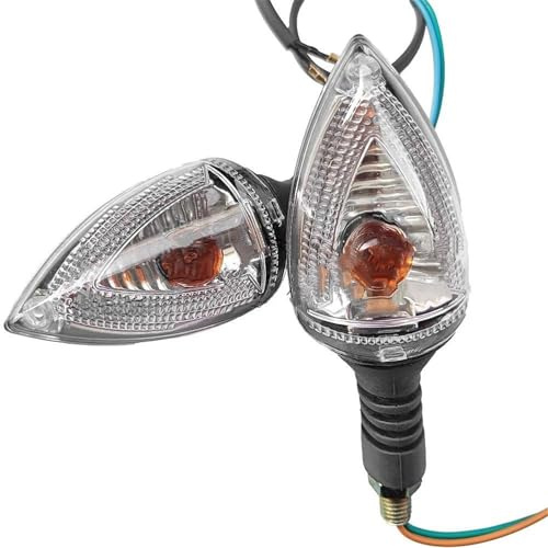 YFBH Luces De Señal De Giro para Motocicleta, Intermitentes Delanteros, Accesorios para KTM 990 Adventure Super Duke R Supermoto R T SMT(Claro)