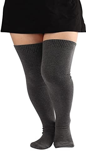 Kompressionsstrümpfe Damen Overseize Oberschenkel Socken Stretch Kompressionssocken Einfarbig Trachtensocken Lange Socken Stützstrümpfe Overknees Strümpfe Damen
