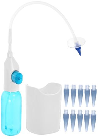 minkissy Limpiador De Cerumen Herramienta Para Eliminar Cerumen Kit De Limpieza De Oídos Limpiador De Oídos Con Agua Para Uso Doméstico