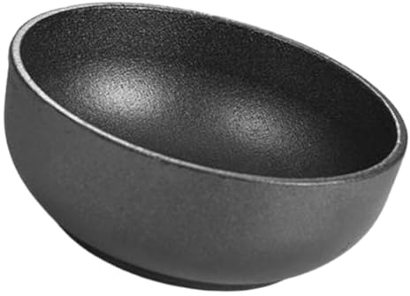 OFFSCH Ciotola di Bibimbap Coreano Multifunzione in Ghisa Leggera, Ciotola per Noodles e Riso Portatile, Resistente e Impilabile per Cucina Coreana Uso Interno ed Esterno