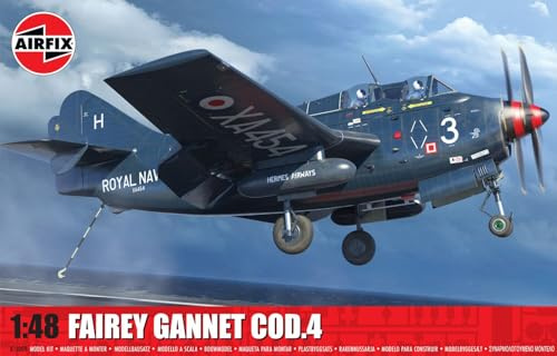 Airfix A11009 Fairey Gannet Cod.4, Flygplan För Åldrar + 8 År