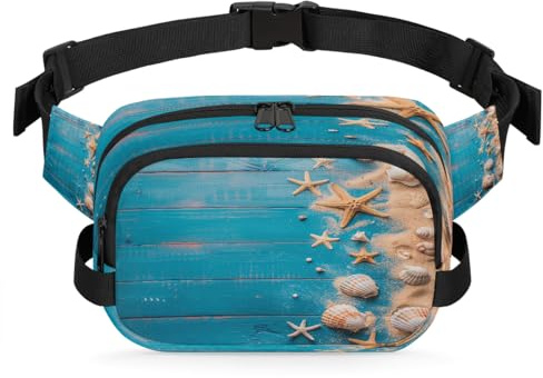 Sac Banane en Bois imperméable pour Femme et Homme, idéal comme Cadeau de Noël