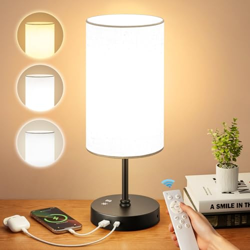 10000 Lux Light Therapy Lamp, Full Spectrum &UV-Free Happy Lamp, Sun Light Therapy Lamps with Remote, 3 Color Temperatures &Stepless Dimming &Timer, Daylight Lamps for Home, Office