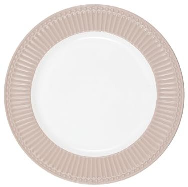 GreenGate [W] Dinner Plate Alice Creamy Fudge