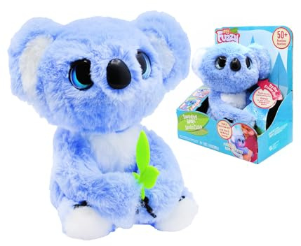 Joy Toy Fuzzy Friends interaktiver Plüsch Koala in Geschenkverpackung 22.7x13.5x25.4 cm