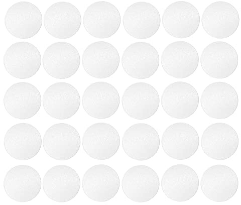 cyclingcolors 30x Abdeckkappen Selbstklebend 20 mm Schrank Regal Bohrloch Abdeckung zum kleben schutzkappen, weiß PE