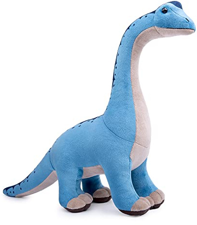 lilizzhoumax Dino Kuscheltier Dinosaurier Plüschtier Weiches Stofftier Simuliertes Kawaii Realistische Spielzeug Tiere Ostern tolle Geschenkidee für Kinder Jungen Mädchen 35cm Brachiosaurus