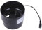 YUPEIUKLI Ventilador de Escape de conducto de 12 V de bajo Consumo energético, Reductor de 110 mm a 100 mm, Adecuado para baño, Cocina, casa de Mascotas con Velocidad de 3600 RPM