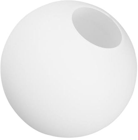 COHEALI Lampenschirm Glas Milchglas Kugel 8.00 Cm Weiß Ersatz FüR Pendelleuchten Deckenventilator-Lichtabdeckung Wandleuchten Und Tischlampen FüR Wohn- Und BüRoraum
