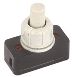 Electro DH Interruptor unipolar a pulsador 1A/250VAC Color Blanco 11.173.I 8430552072149