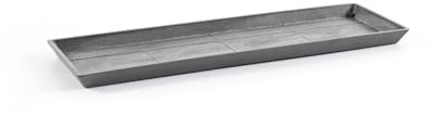 Ecopots Soucoupe pour Bruges 57.5 x 19.5 x H2.5 gris