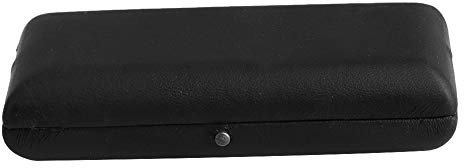 Bstinay Black Wooden & PU Leather Oboe Reeds Case Holder Storage Box for 3pcs Oboe Reeds