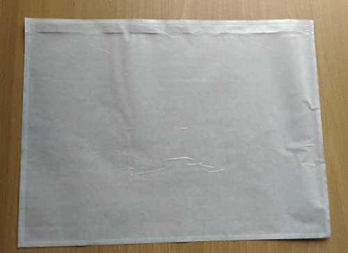 50 St. selbstklebende C4 Dokumententaschen 330 x 245 mm Lieferscheintaschen Begleitpapiertaschen