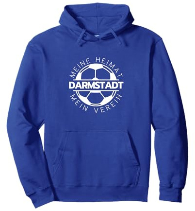 Darmstadt Fußball Hessen Stadion blau weiss Fan Pullover Hoodie