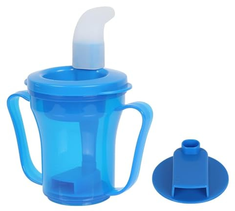 Ehucon Dysphagia Regulating Drinking Cup for Swallowing and Disorders People,Dispenses 5cc or 10cc of Liquid Each Time,No Thickener is Used.Helps to Prevent Choking