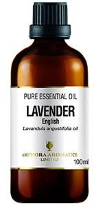 Amphora Aromatics Pure English Grown Lavender Essential Oil 100ml