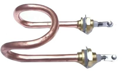 IpuDis Resistenza scaldabagno Tubolare ad Immersione riscaldatore a Spirale in Acciaio Inossidabile Elemento riscaldante Elettrico 220v 1500w può Essere utilizzato per Gli scaldabagni solari d (Color