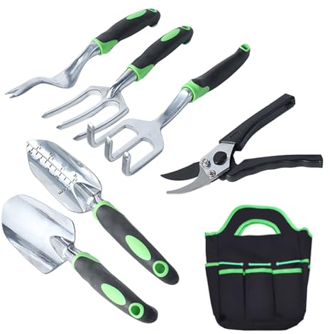 Ensemble D'outils de Jardinage à imprimé Floral, Ensemble D'outils de Jardinage Floral Robuste, Cadeaux de Jardinage pour Femmes, Ensemble D'outils de Jardinage Robuste en (1)