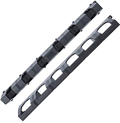 Xilin-872 Angelrutenhalter Fischstange Aufbewahrungshalter Rack Angelknüpfen Wandmontierter Displaystütze Halterung Ständer Angelausrüstung Tiefe Vertikal 6-Rute Rutenhalter