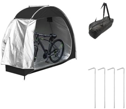 Bike Tent for Outdoor Storage,Outdoor Bike Storage and Mobility Scooter Shelter,bike cover waterproof,bike tent,bike sheds storage outdoor,bike shelter,Waterproof Bike Rain Shelter (Black)