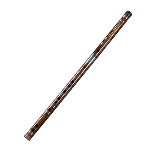 ZAMASS Bambusflöte Professionelle Flöte Bambusflöte Anfänger Zero Foundation Aufnahmeprüfung Flöte Antikes Musikinstrument(F Major)