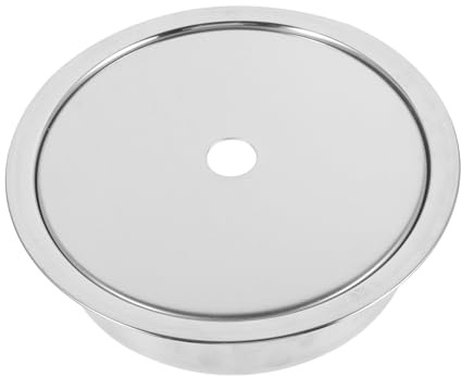 Gatuida Anneau D'encastrement Pour Plaque à Induction Couvercle En Acier Inoxydable Épais Adaptateur Plaque Induction Utilisation Et Tables à Fondue Kit Anti-débordement