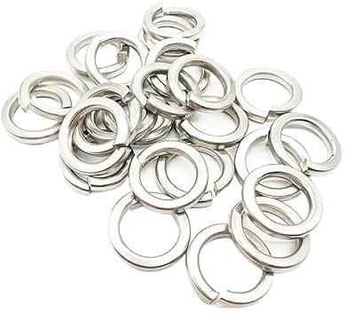 Rondella elastica Rondella di bloccaggio, Rondelle elastiche elicoidali in titanio GR2 metriche M2-M30 20 pezzi(M12)