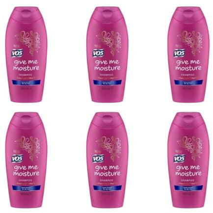 VO5 Give Me Moisture Shampoo for Dry Hair 400 ML - Pack of 6