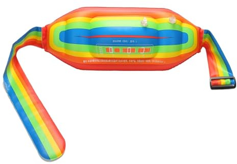Vuxna kvinnors simbälte Lättviktig, Uppblåsbar Och Flytande | Bälte för simträning och vattengymnastik Snorkling, dykning, motion och träning, utomhusaktiviteter, strandliv, insjö, flod,