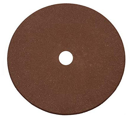 Schleifscheibe Kettenschärfgerät passend für LUX Tools KSS-85 - Ersatz Schleif Scheibe für Kettenschärgerät Ø 104 mm, Dicke 3,2 mm und Aufnahme 22,2 mm
