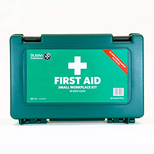 St John Ambulance F30657 Small Standard Workplace First Aid Kit BS 8599-1: 2019