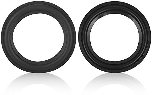 Topiky Altavoz Espuma Envolvente Borde, Subwoofer de Repuesto Borde de Goma Borde Círculo Lado del Woofer Reparación Parte(5 Pulgadas)