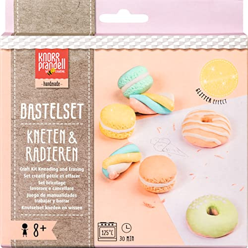 Knorrprandell Modelliermasse für Gummipflege-Set Nr. 13 (5 Stück), Modellina, Kreativitätsschule