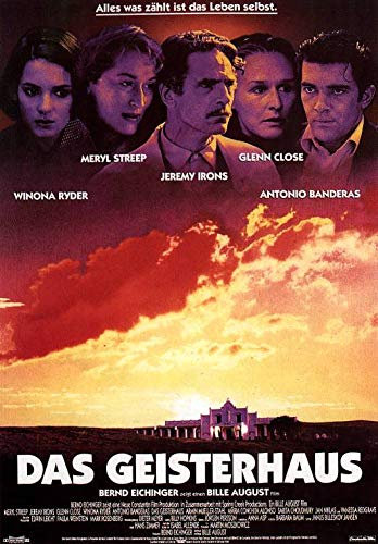 Das Geisterhaus (1993) | original Filmplakat, Poster [Din A1, 59 x 84 cm]