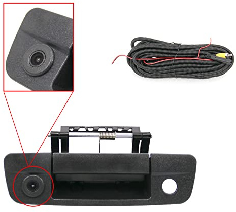 Tailgate Handle Backup Camera Compatible with 2009-2017 Dodge Ram 1500