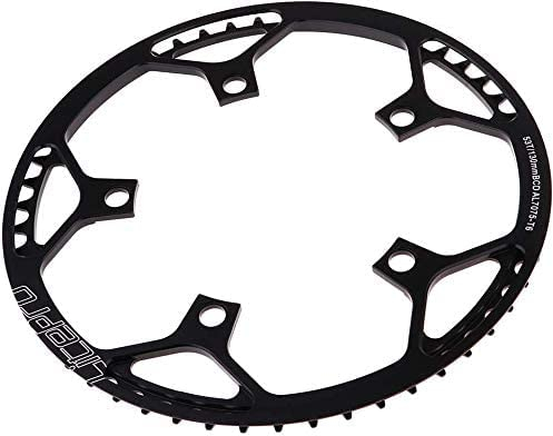 Aeromdale Fahrrad Kettenblattschutz 130 BCD schmal breit Kettenblatt 45T 47T 53T 56T 58T Kettenblatt Ritzel für Rennräder BMX MTB