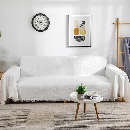YWQJL Sofa Überwurfdecke rutschfest L Form 3 Sitzer 300cm Sofaüberwurf Decke Ecksofa Vintage Couch Überwurf Sofadecken Für Sitzfläche Sofa Schutzdecke,E-230x340cm