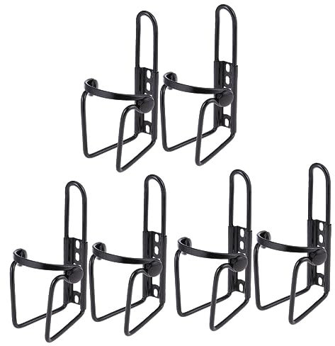INOOMP 6stücke Wasserflaschenhalter Für Fahrrad Und Flaschenhalterung Installieren Für Outdoor-aktivitäten Schwarz