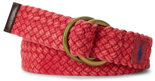 POLO RALPH LAUREN Herren Ledergürtel geflochten