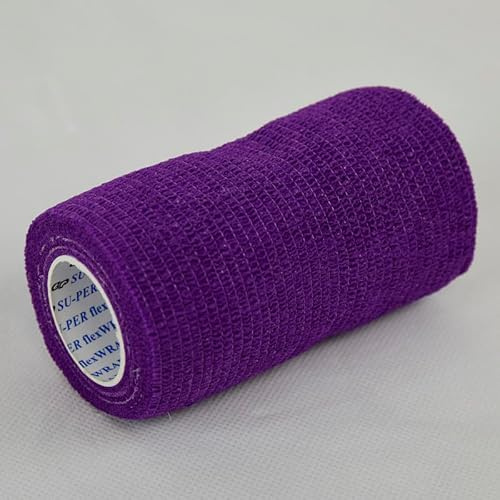 SU-PER flexWRAP Bandage for Horses, 12 Purple